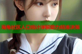 海角社区人口统计详解助力精准决策