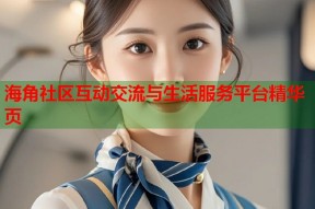 海角社区互动交流与生活服务平台精华页