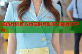 海角社区官方版实时互动多功能社交平台