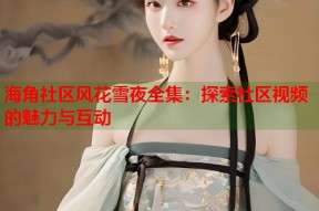 海角社区风花雪夜全集：探索社区视频的魅力与互动