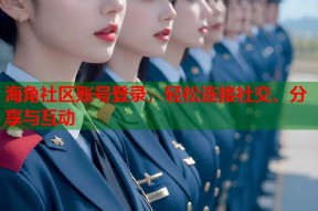 海角社区账号登录，轻松连接社交、分享与互动
