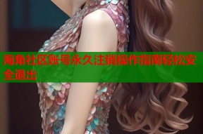 海角社区账号永久注销操作指南轻松安全退出