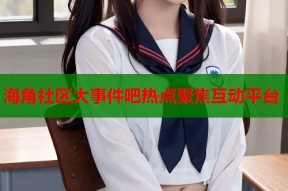 海角社区大事件吧热点聚焦互动平台