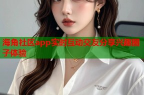 海角社区app实时互动交友分享兴趣圈子体验