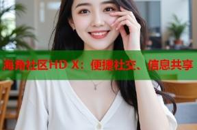 海角社区HD X：便捷社交、信息共享