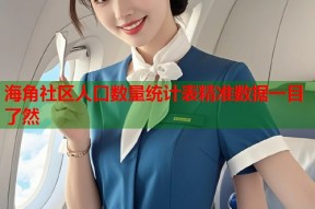 海角社区人口数量统计表精准数据一目了然