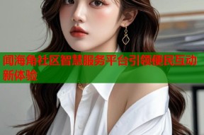 闻海角社区智慧服务平台引领便民互动新体验