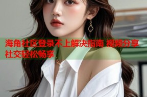海角社区登录不上解决指南 视频分享社交轻松畅享