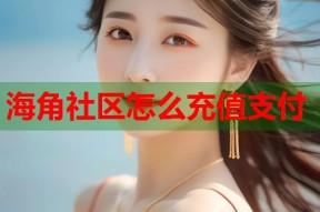 海角社区怎么充值支付