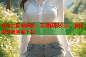 海角社区破解版：无限畅聊交友，破解版资源网盘下载