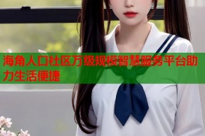 海角人口社区万级规模智慧服务平台助力生活便捷