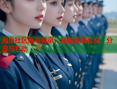 海角社区账号登录,轻松连接社交、分享与互动 第1张 海角社区账号登录,轻松连接社交、分享与互动 第1张
