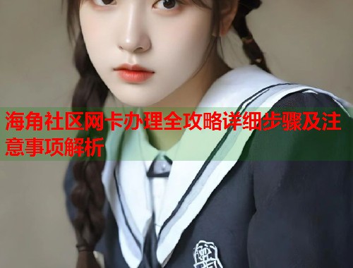 海角社区网卡办理全攻略详细步骤及注意事项解析 第1张 海角社区网卡办理全攻略详细步骤及注意事项解析 第1张